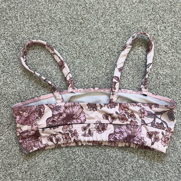 ONZIE Floral Square-Neck Sports Bra - Picture 2 of 3